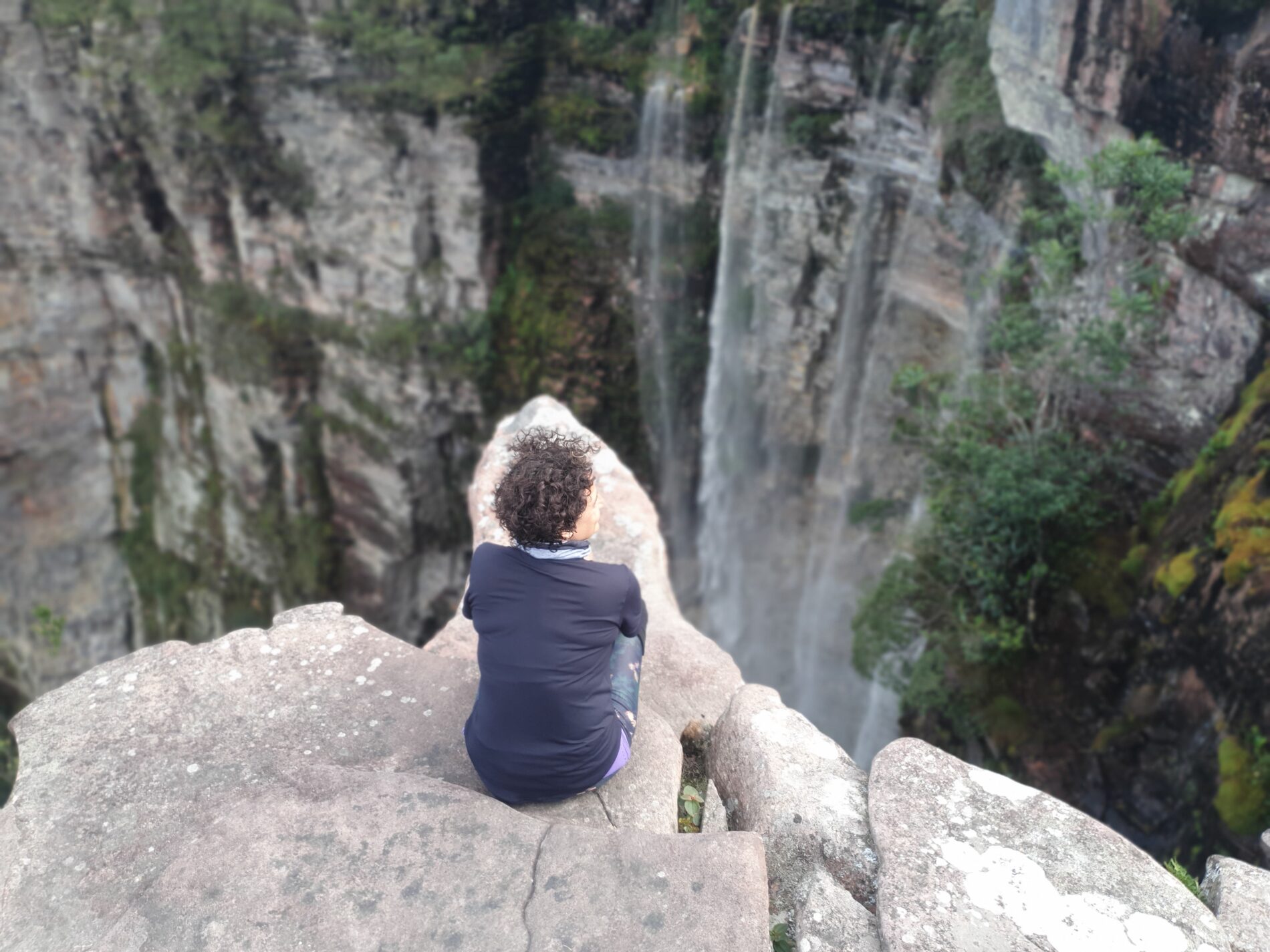 cachoeirão por cima vale do pati