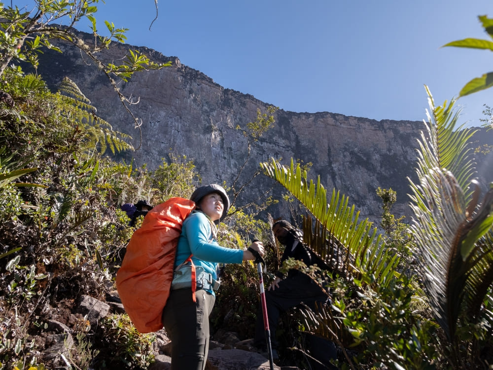 How hard is it to trek up Mount Roraima