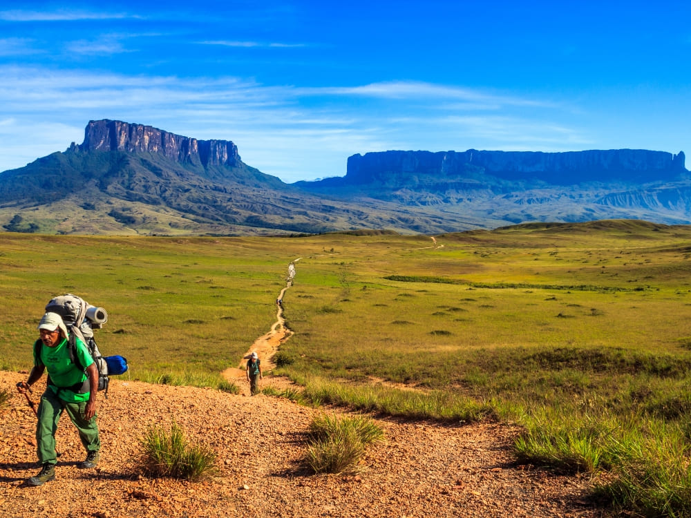 Indigenous communities Mount Roraima
